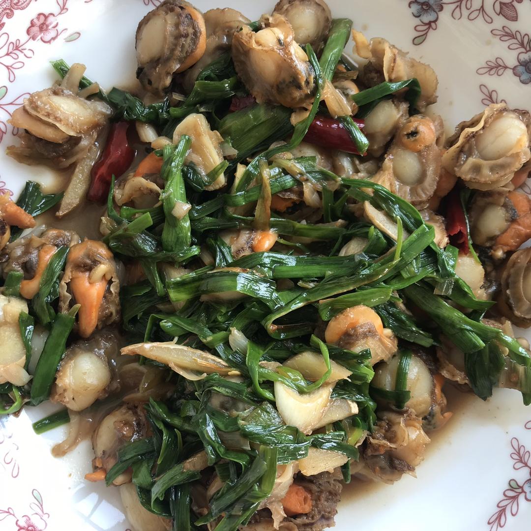 家常小炒扇贝肉