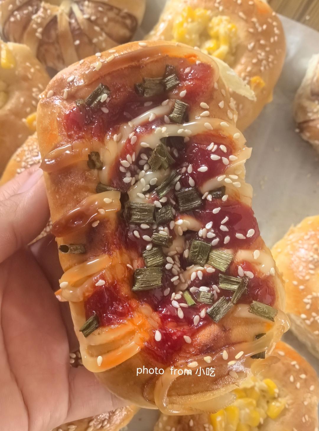 火腿小餐包