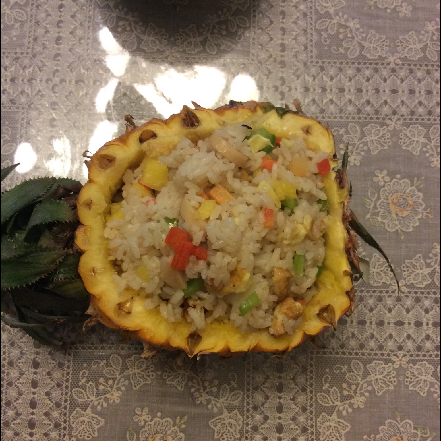 培根菠萝饭