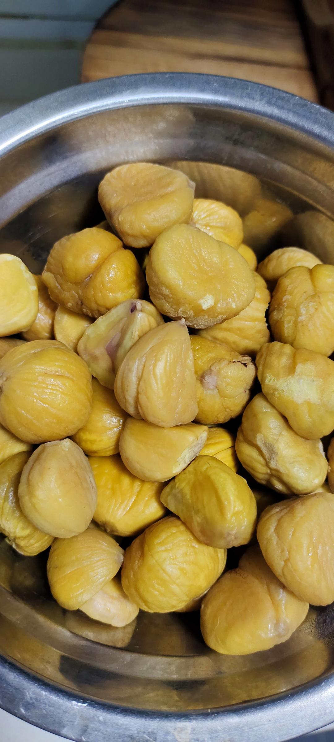 存储栗子的方法