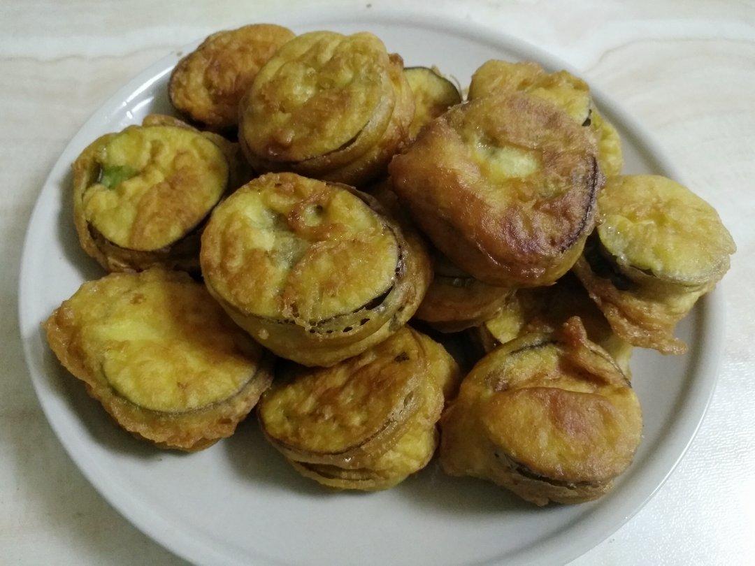 王雪糕做的油炸茄盒