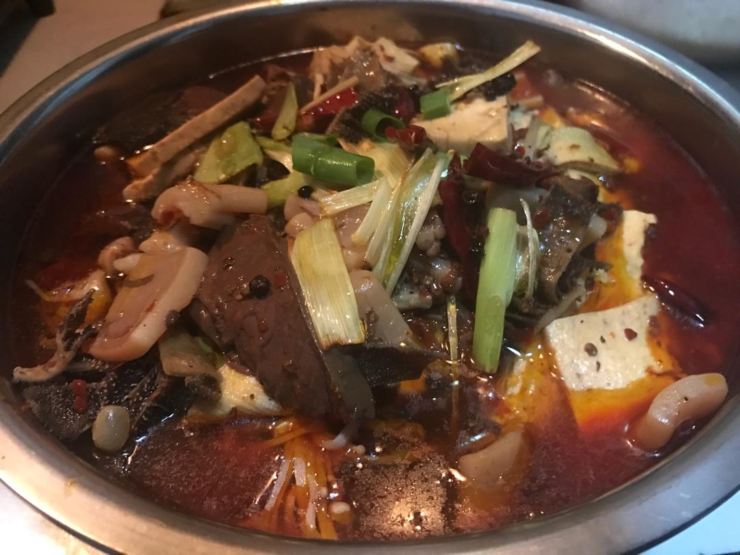 香辣毛血旺