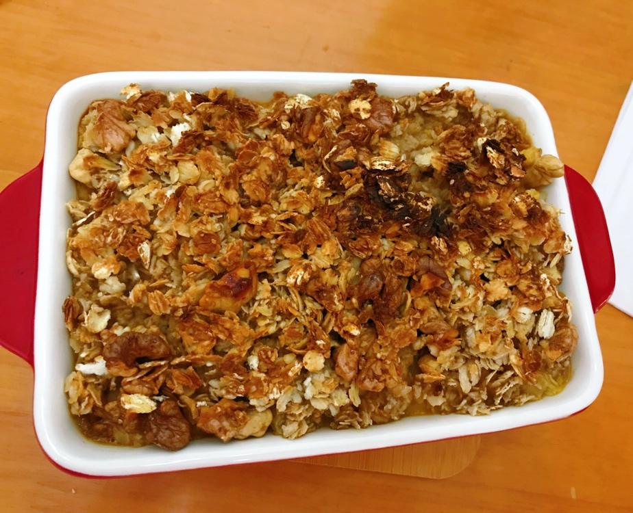 粉糯红薯泥配燕麦酥丨健康·三餐