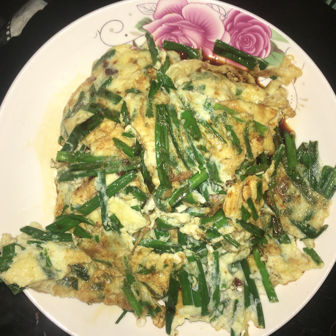 香葱炒鸡蛋