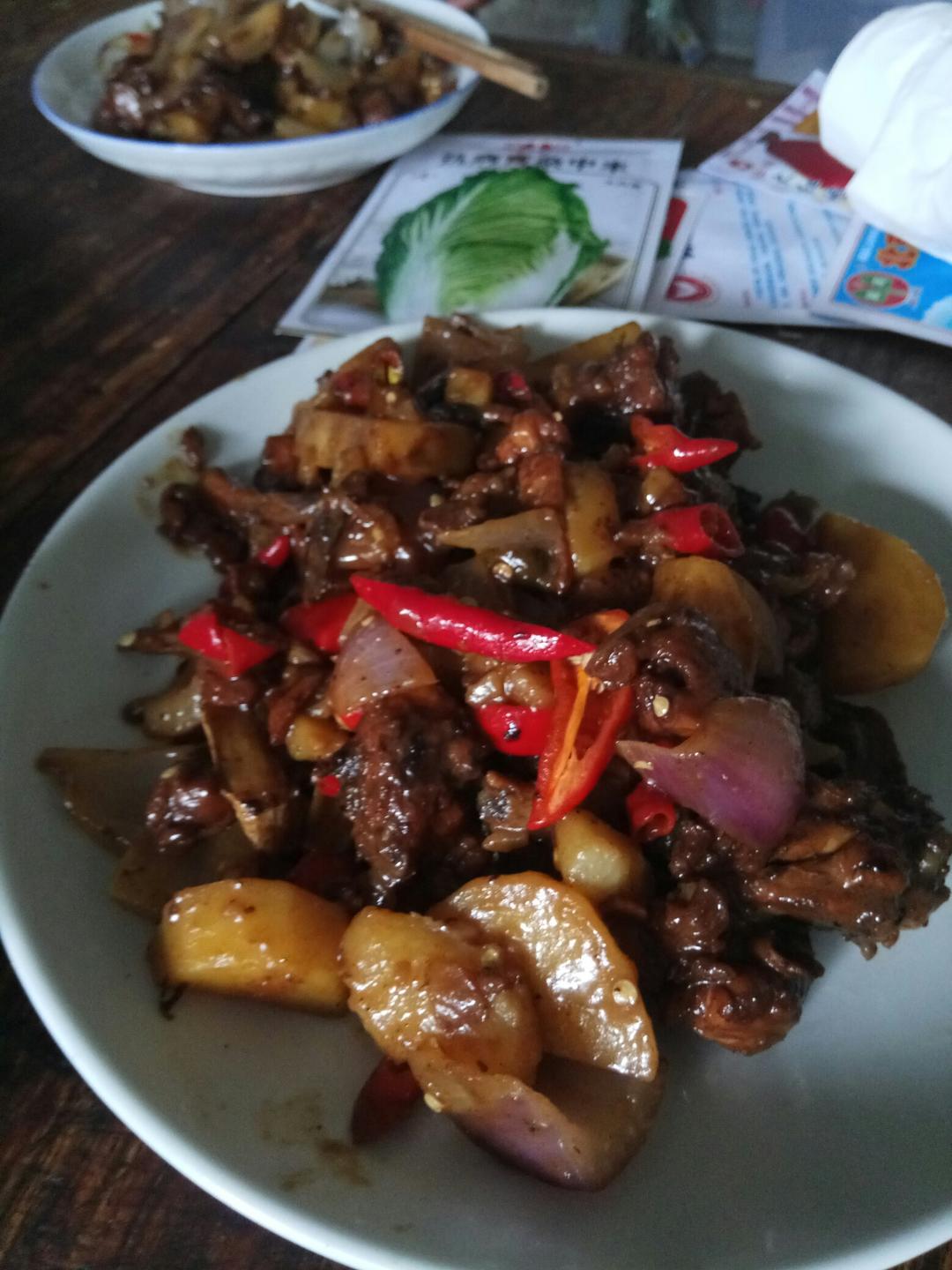 地锅鸡