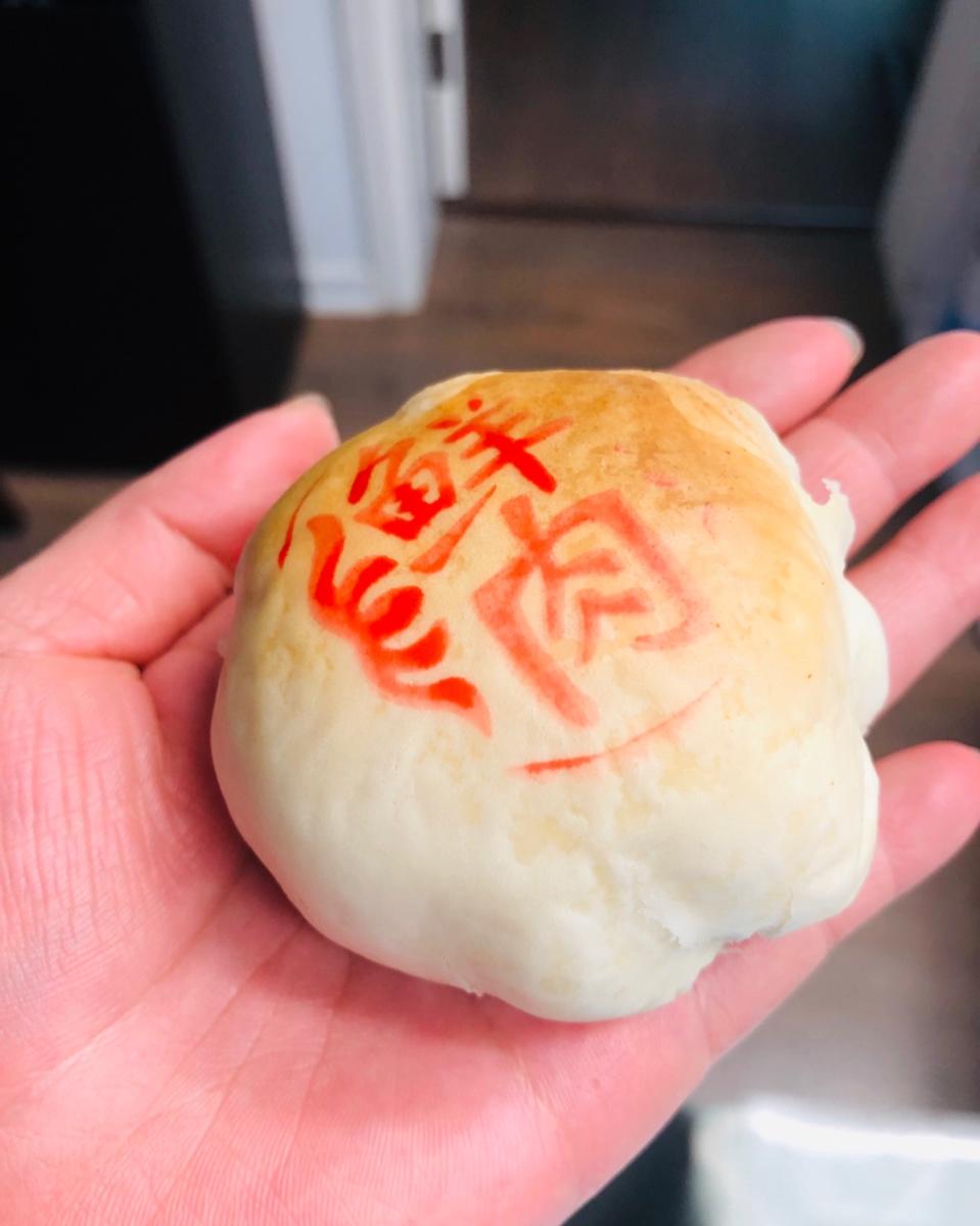 泳式鲜肉榨菜月饼