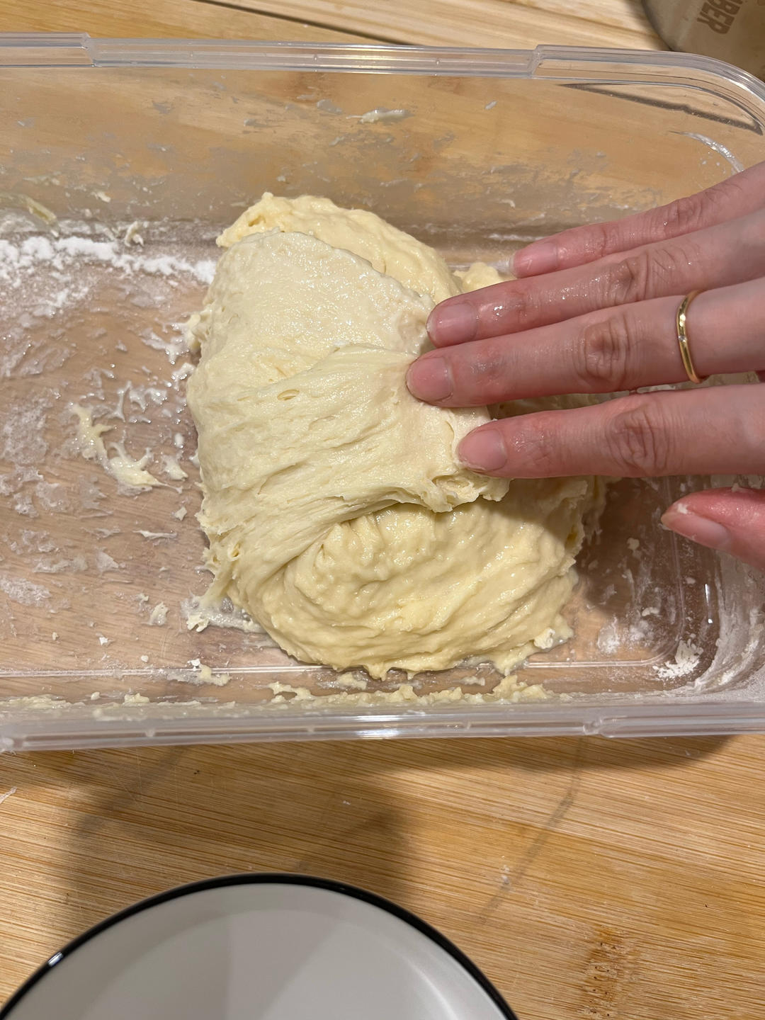 纯奶手撕吐司的做法 步骤1