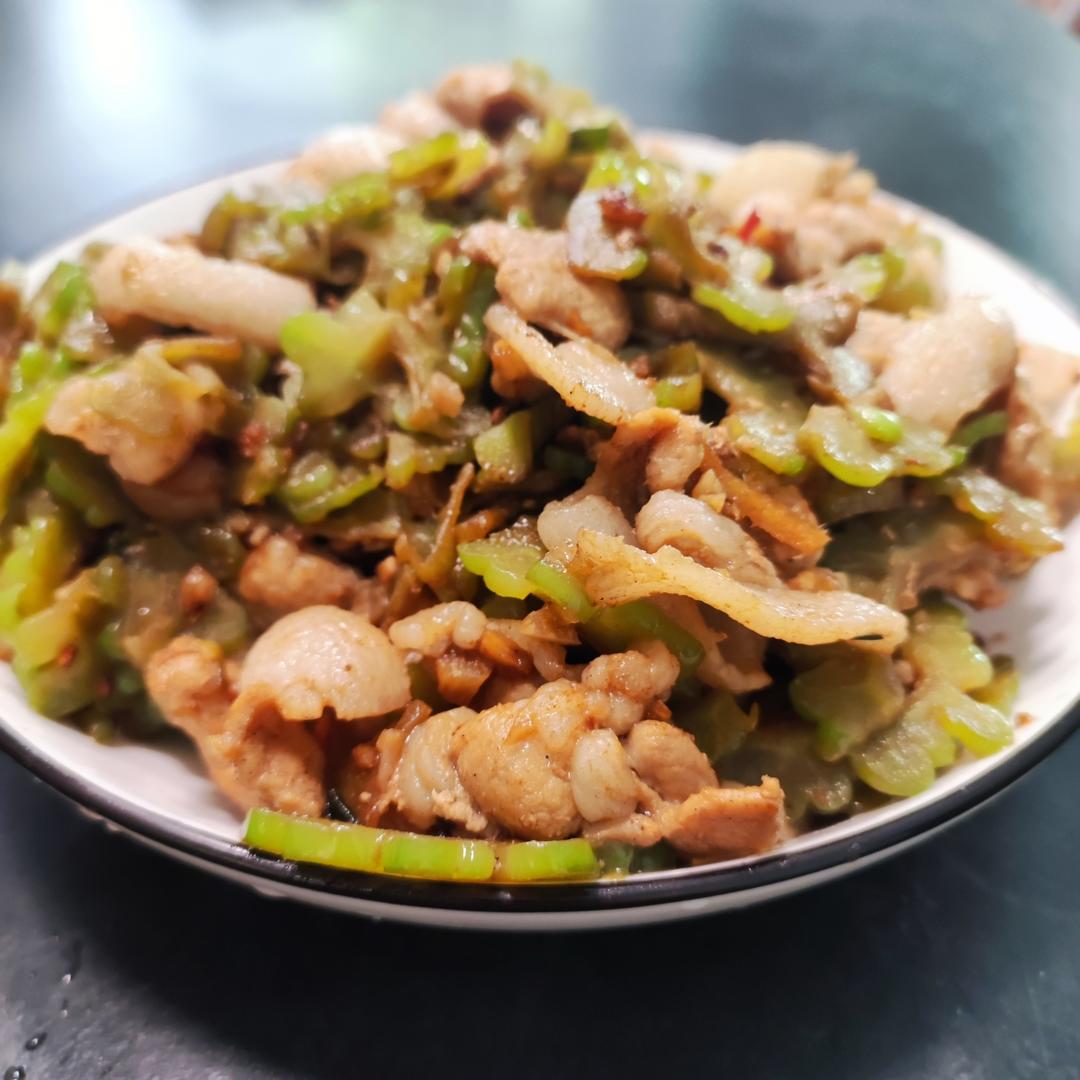 苦瓜炒肉