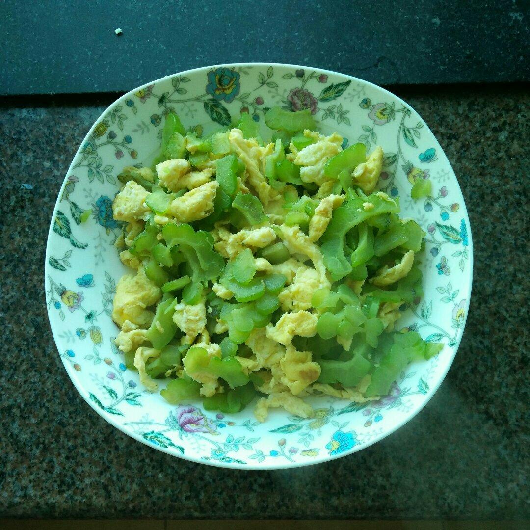 苦瓜炒蛋