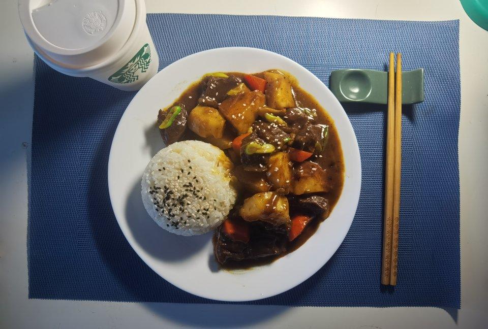 堂妈教你做咖喱牛肉饭