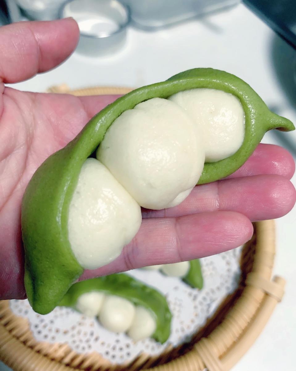 豌豆荚馒头