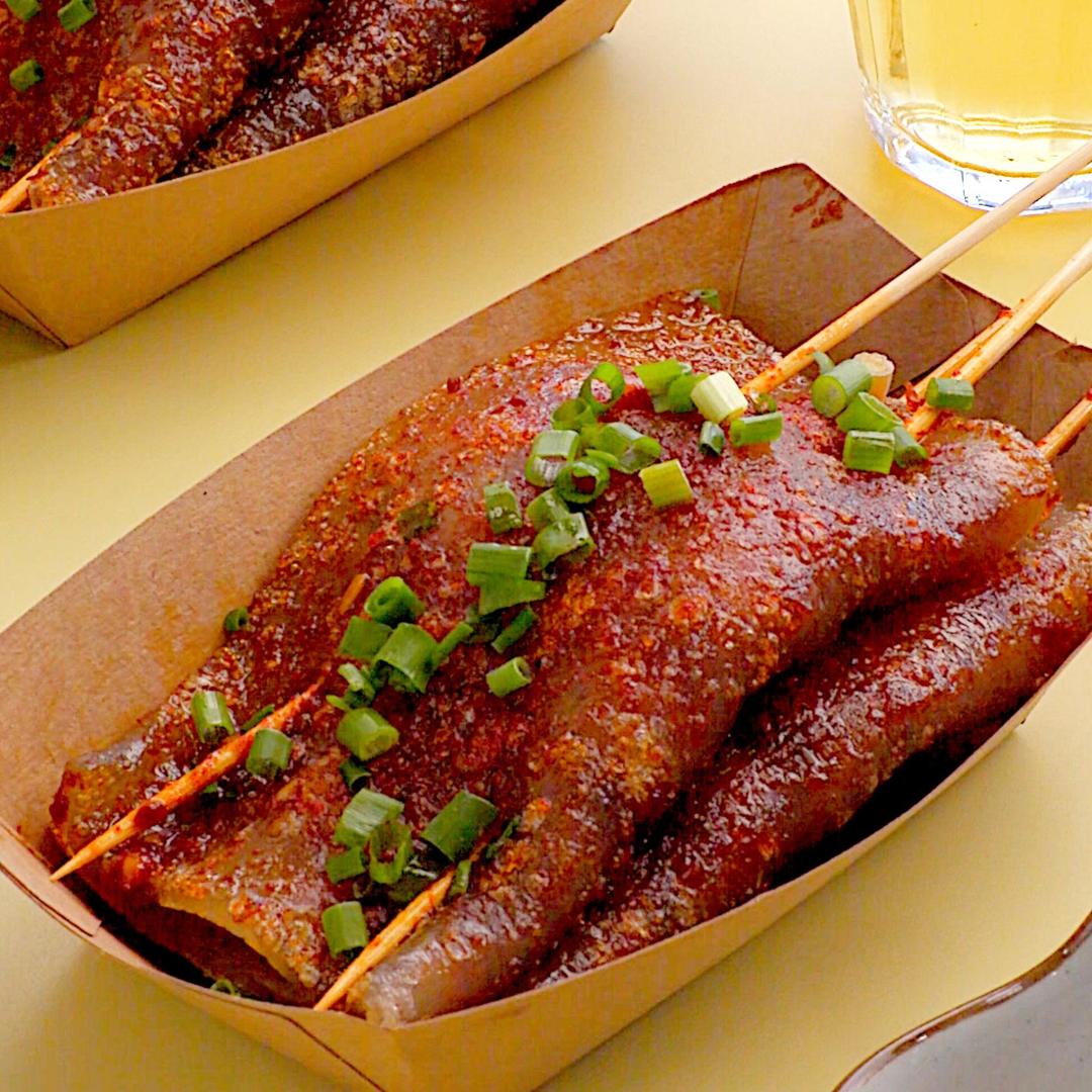 网红烤苕皮的做法