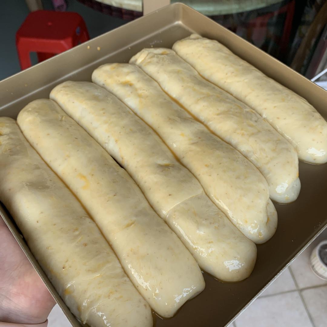 蜂蜜淡奶油面包#美味排包#