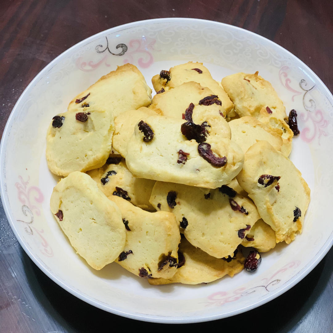 蔓越莓饼干（君之配方改良，易操作版）