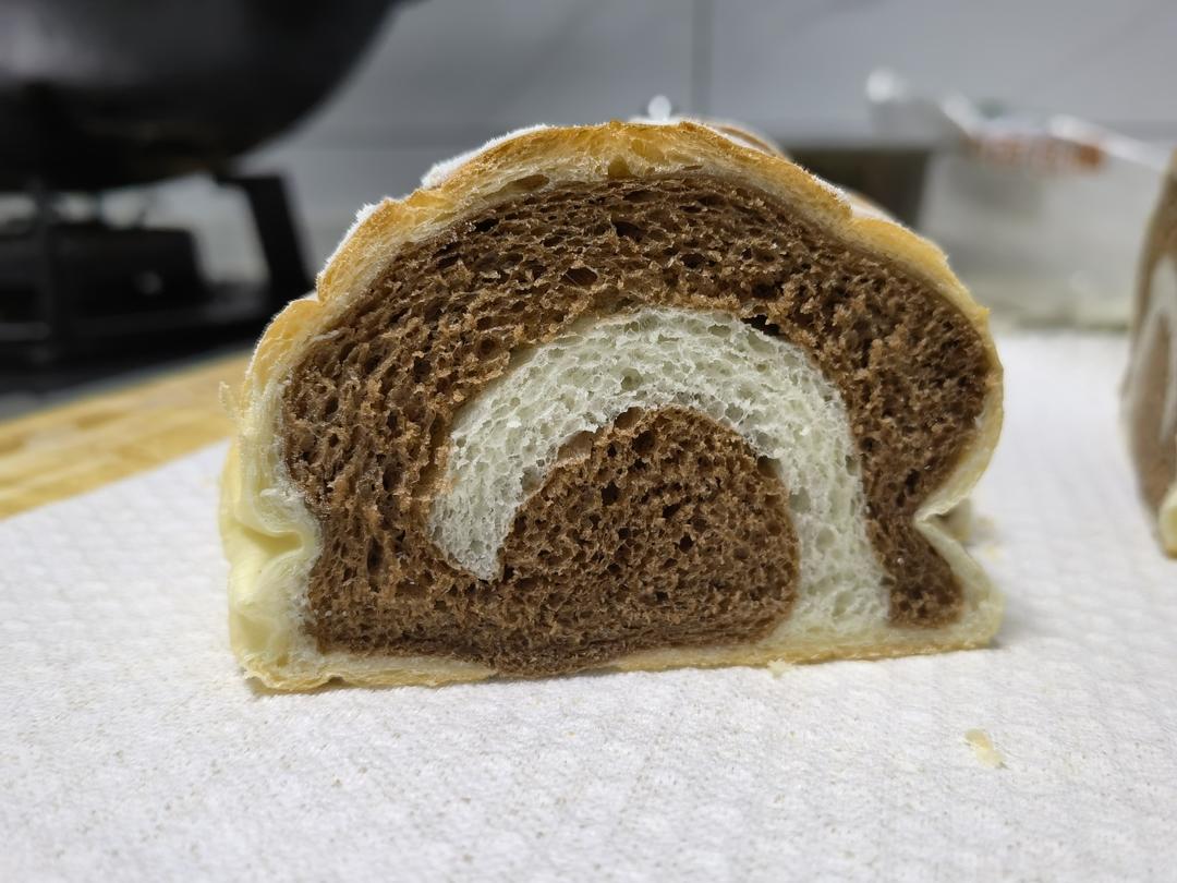 可可牛奶哈斯面包