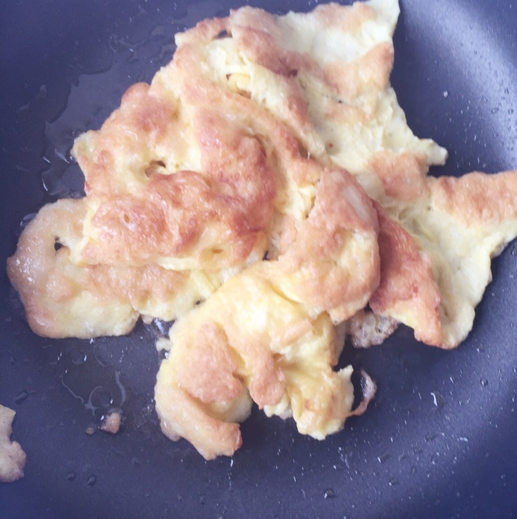 私房大葱炒鸡蛋