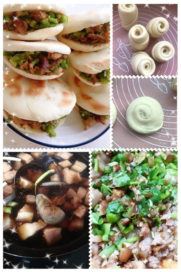 肉夹馍(白吉馍的制作)