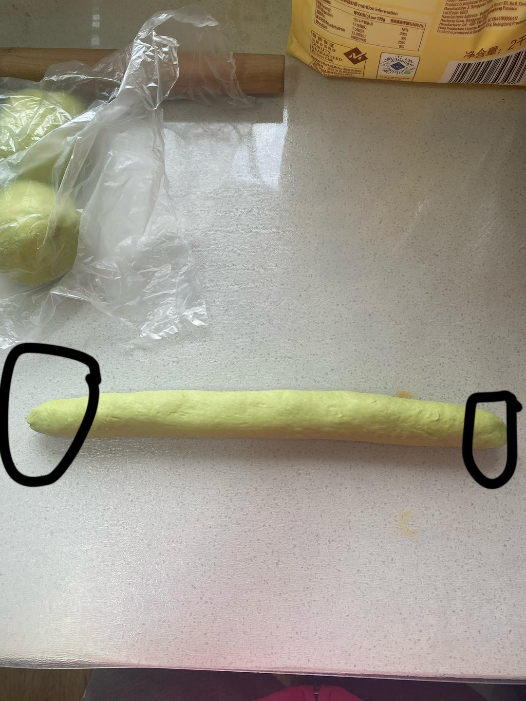 纯奶手撕吐司的做法 步骤1