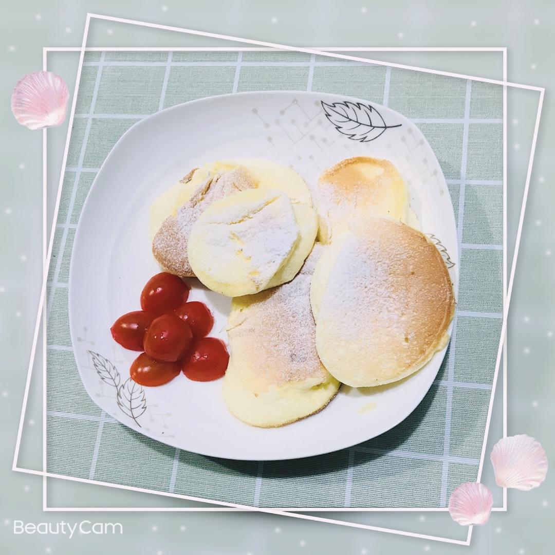 平底锅版舒芙蕾松饼
