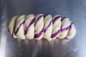 紫薯手撕吐司❗简单又好看的整形手法的做法 步骤12