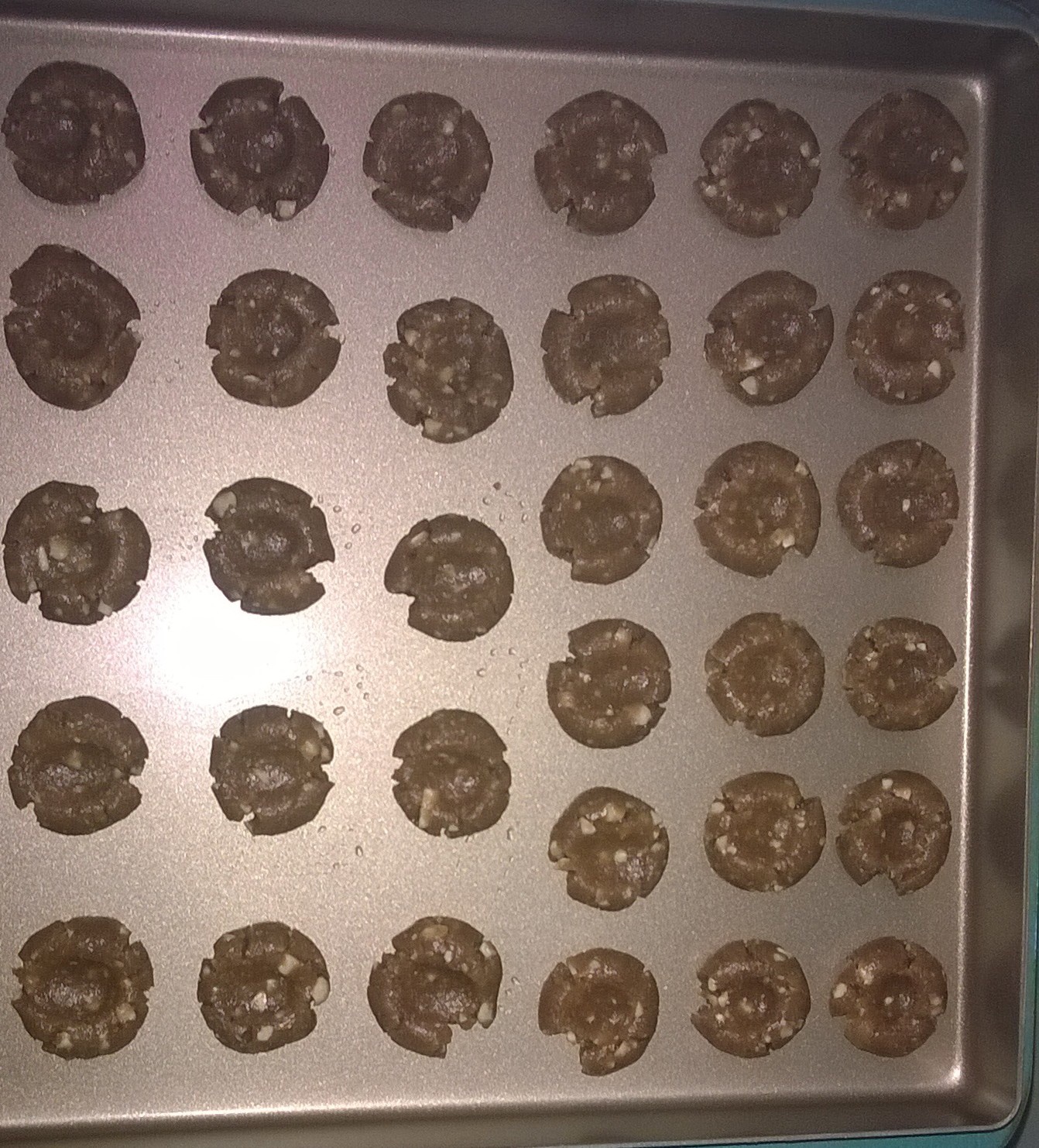 红糖杏仁饼干