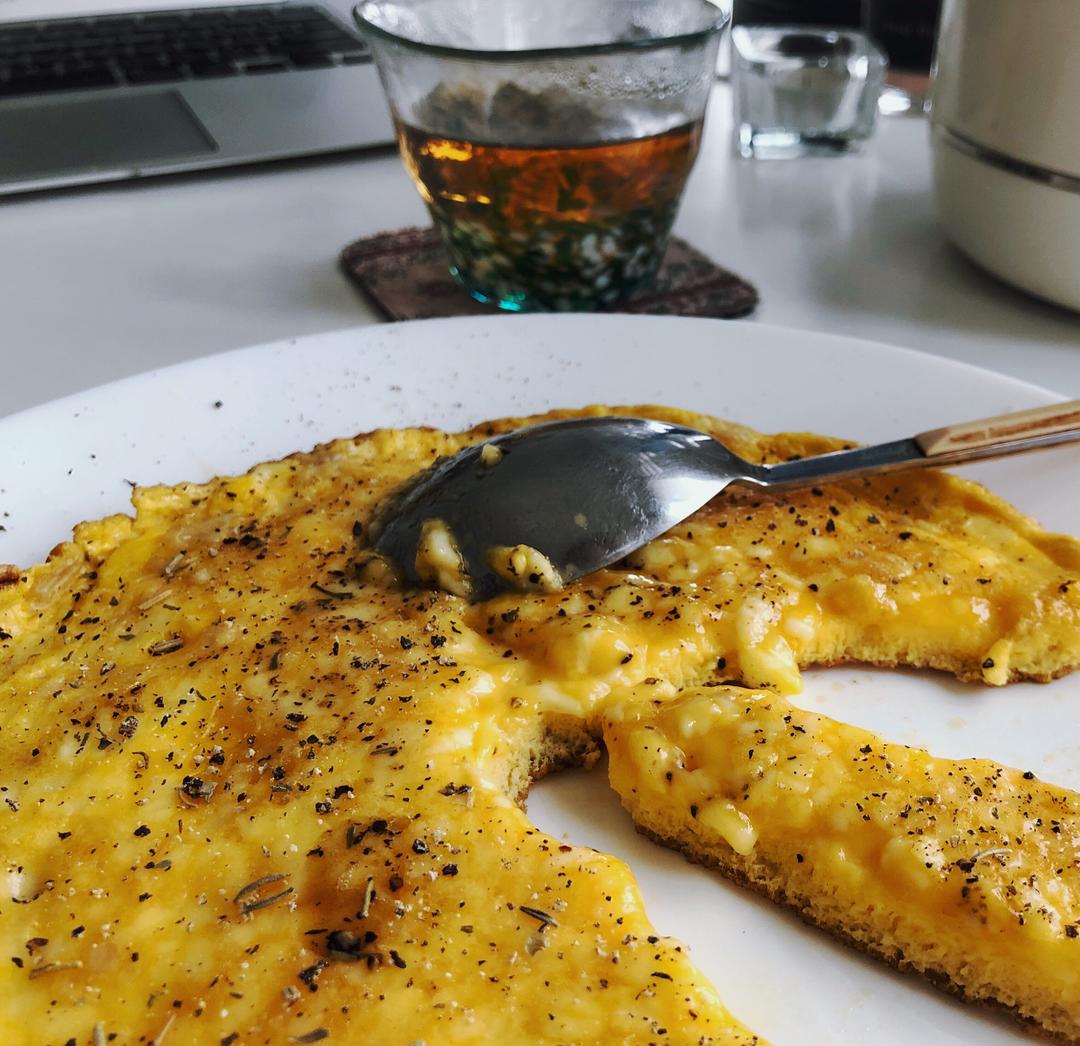 生酮蛋断 芝士黄油厚蛋饼