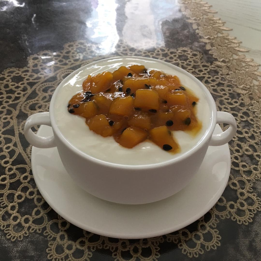 百香果香芒果酱