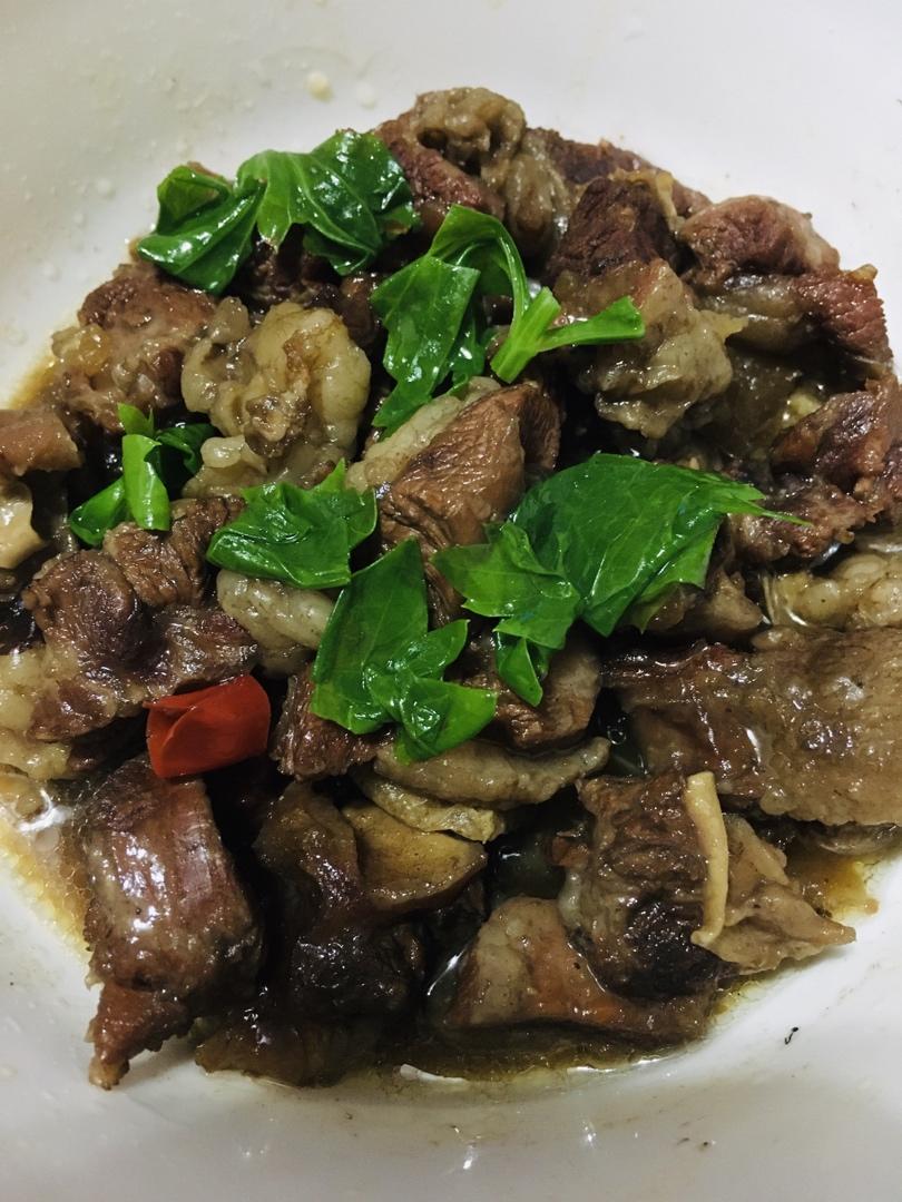 红烧牛肉/牛腩：盖面的最佳卤子