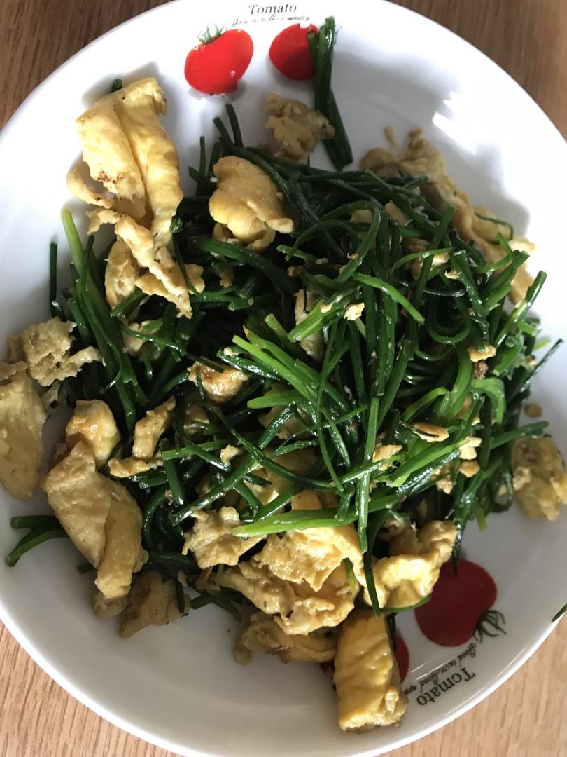 我炒了一盘世上最昂贵的葱：沙葱炒鸡蛋