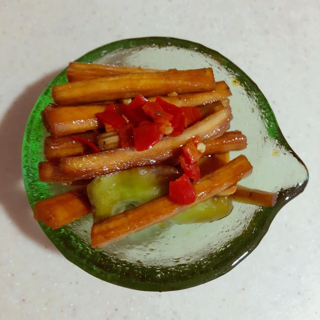 腌牛蒡－冬季清凉爽口小菜