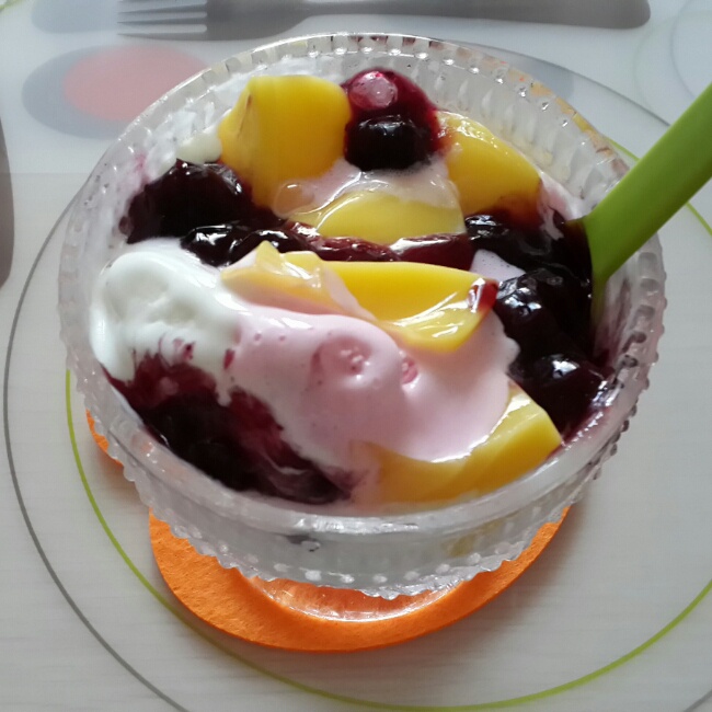 懒人蓝莓冰激凌