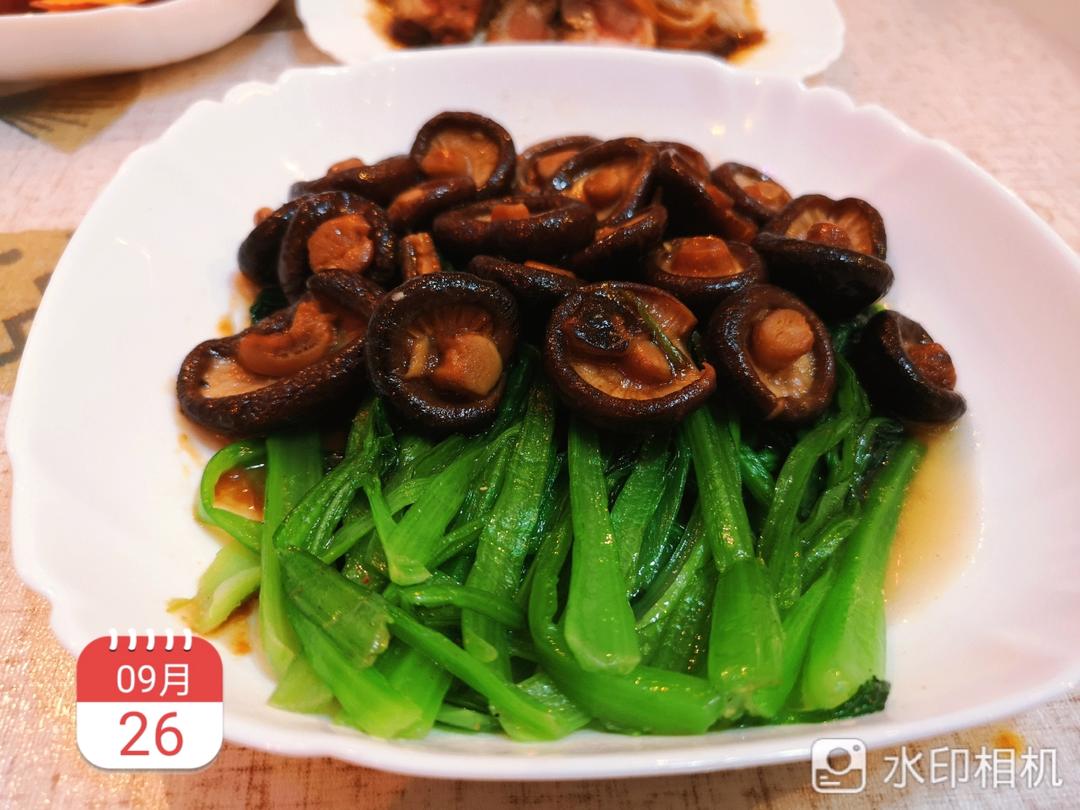 蚝油香菇小油菜