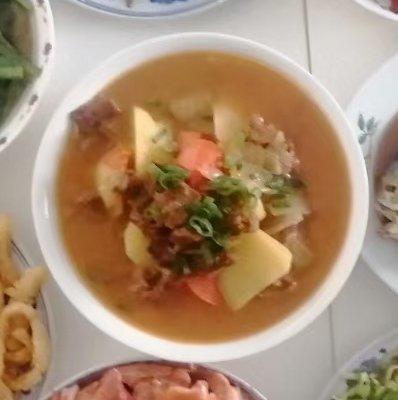 番茄土豆炖牛腩