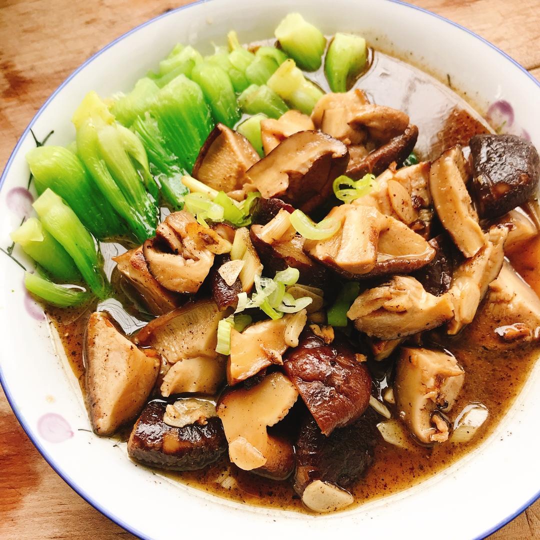 蚝油香菇小油菜