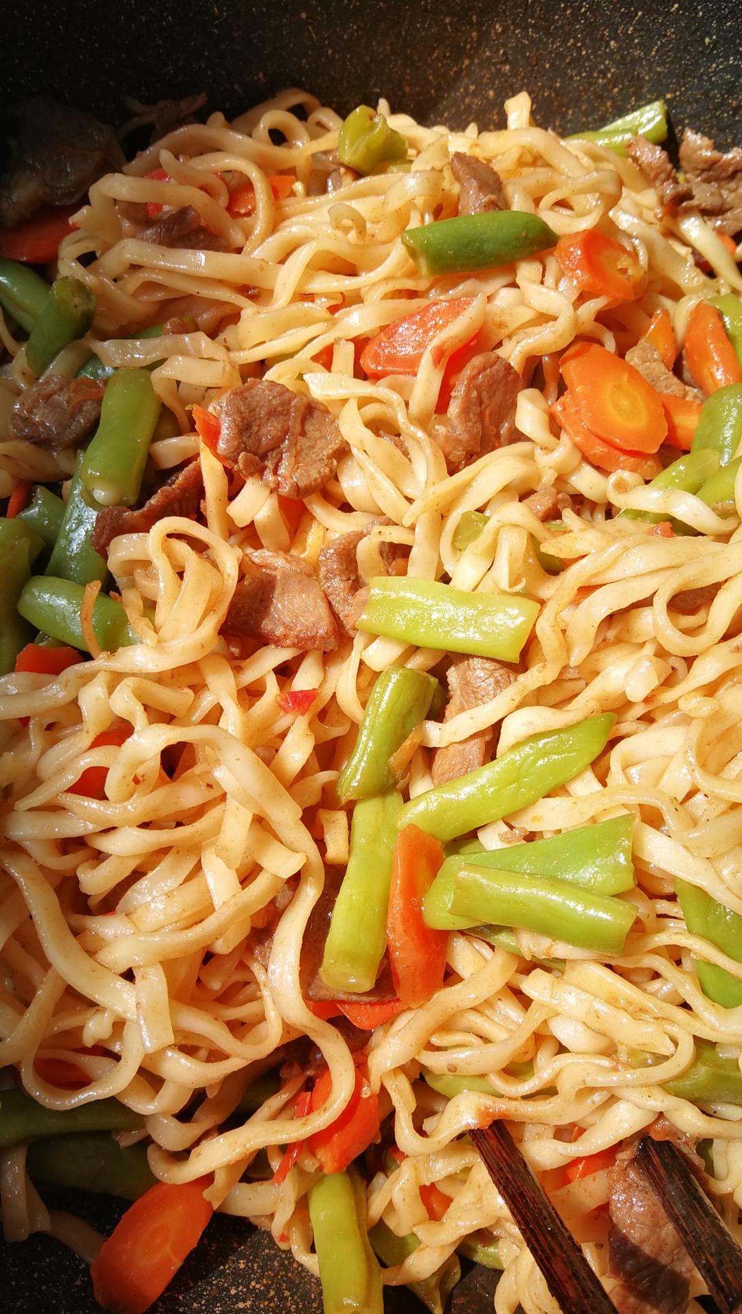 素月228做的豆角蒸面