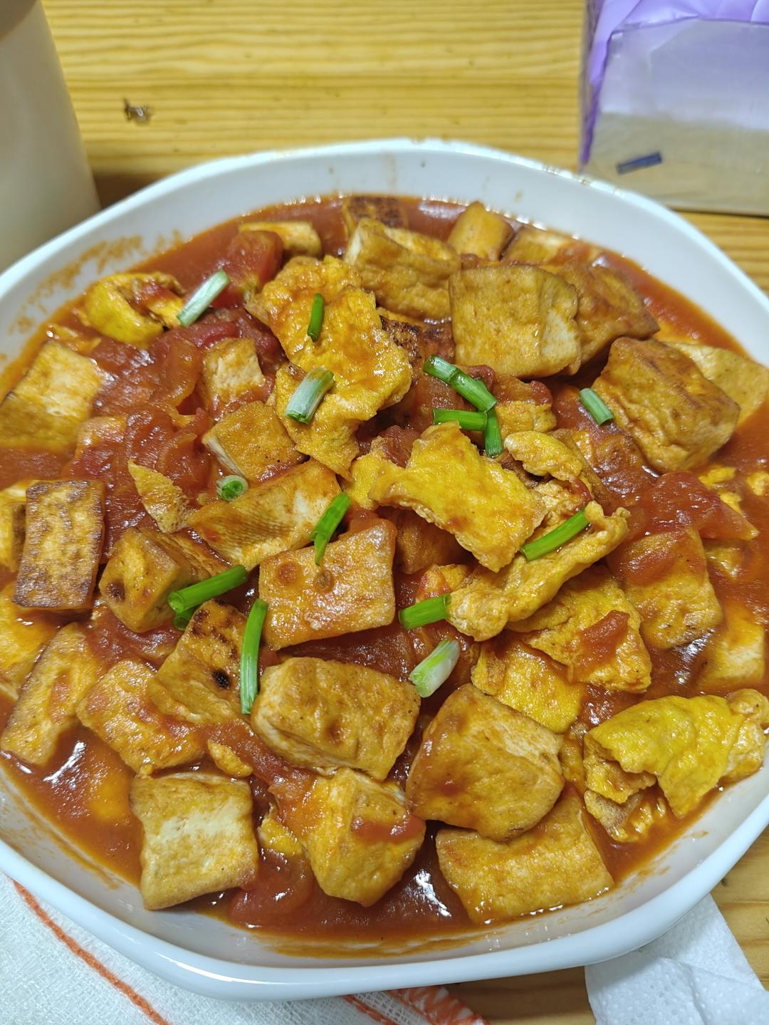 米饭杀手‼️超好吃的茄汁鸡蛋豆腐