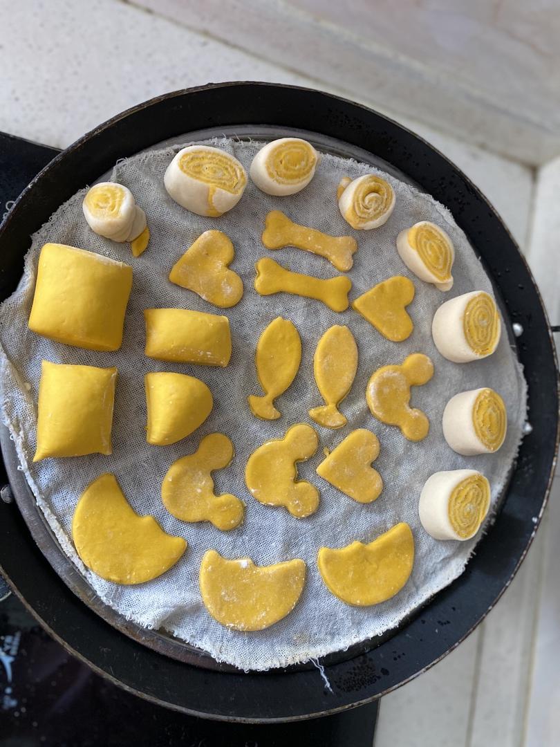 Q弹心形南瓜馒头