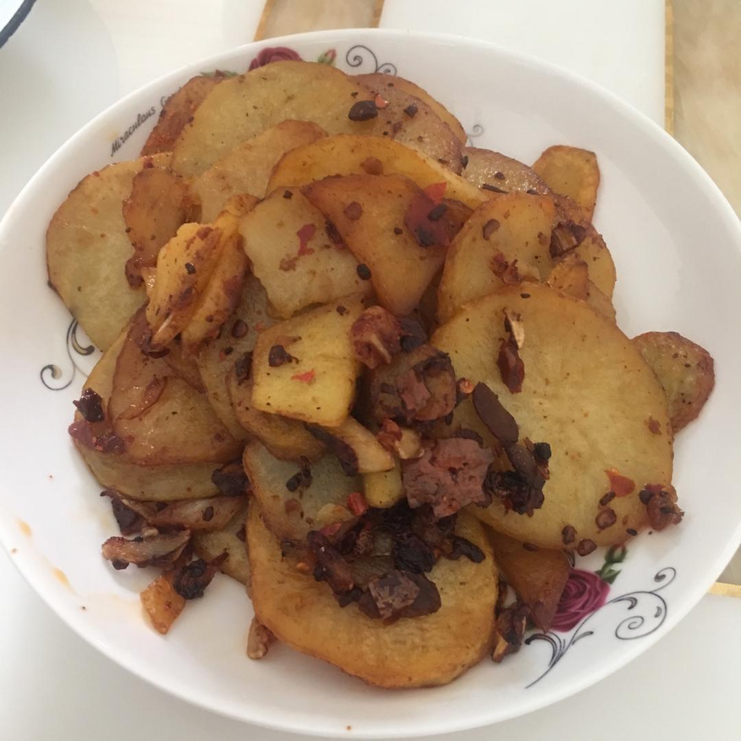 干锅土豆片