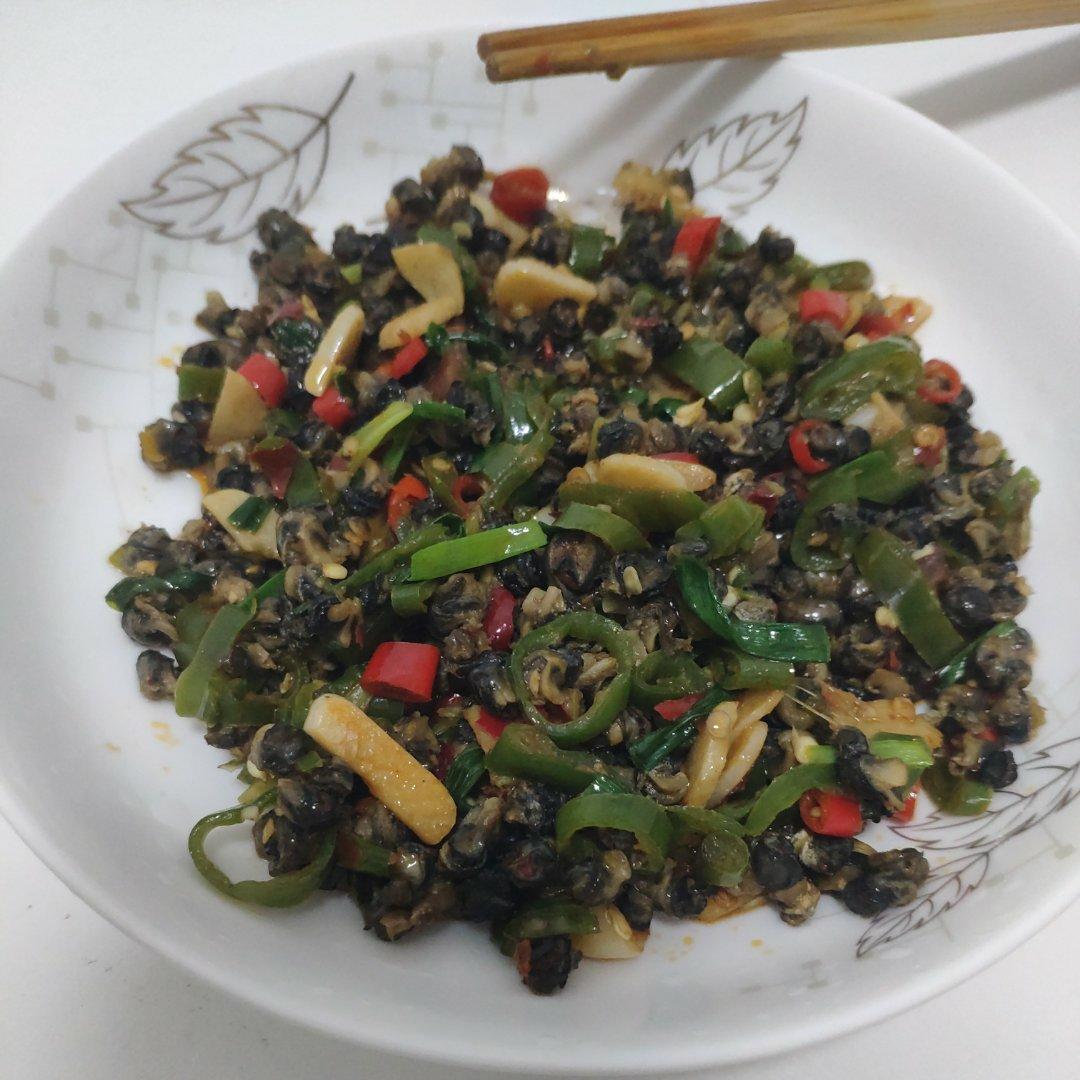 爆炒螺丝肉