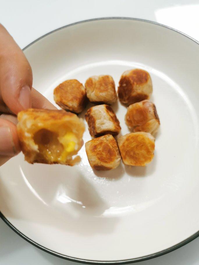 十分钟就能搞定的手抓饼汤圆版仙豆糕