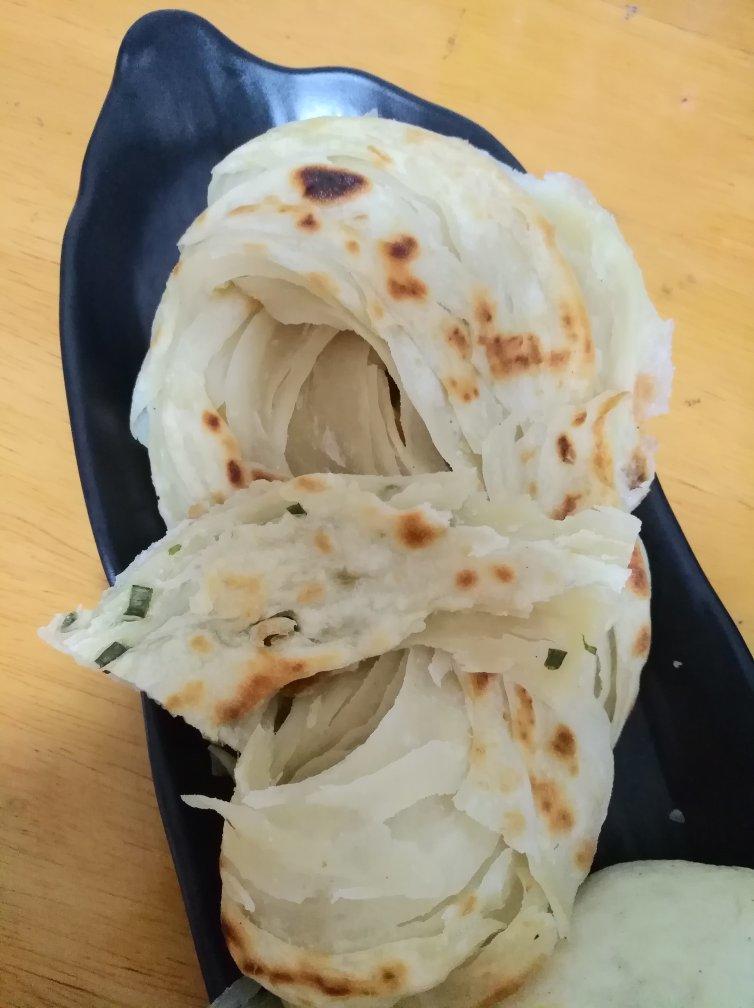 千层油饼（比外边买的印度飞饼更好吃）
