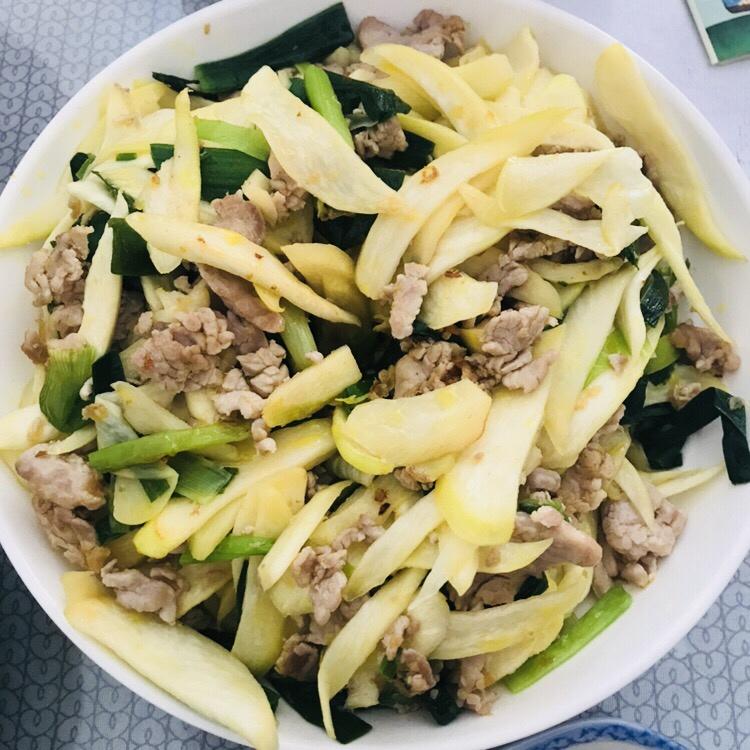 茭白炒肉