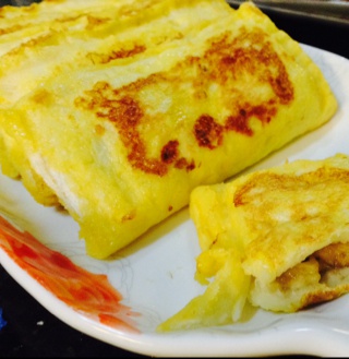 吐司版香蕉派