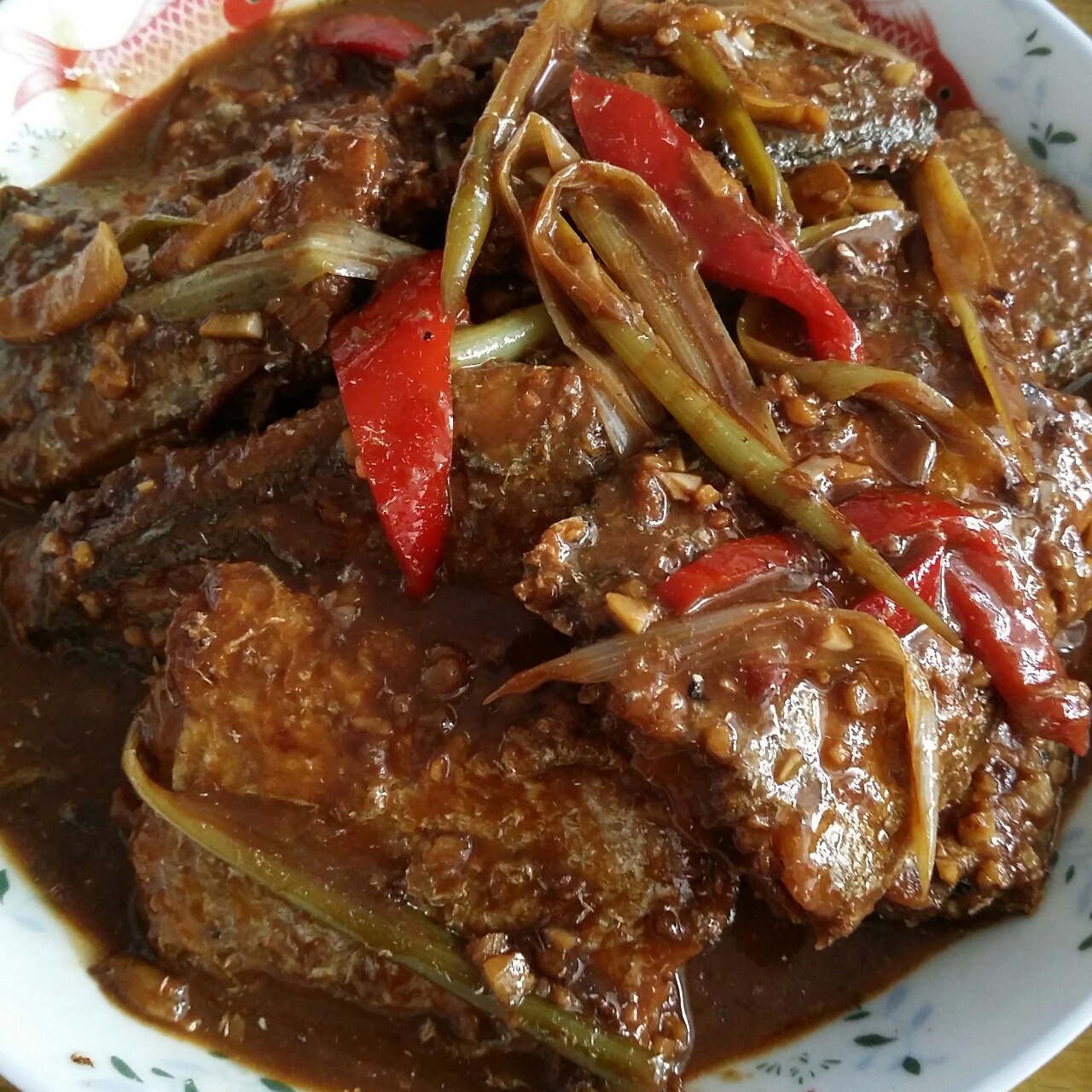 红烧带鱼（少油版）