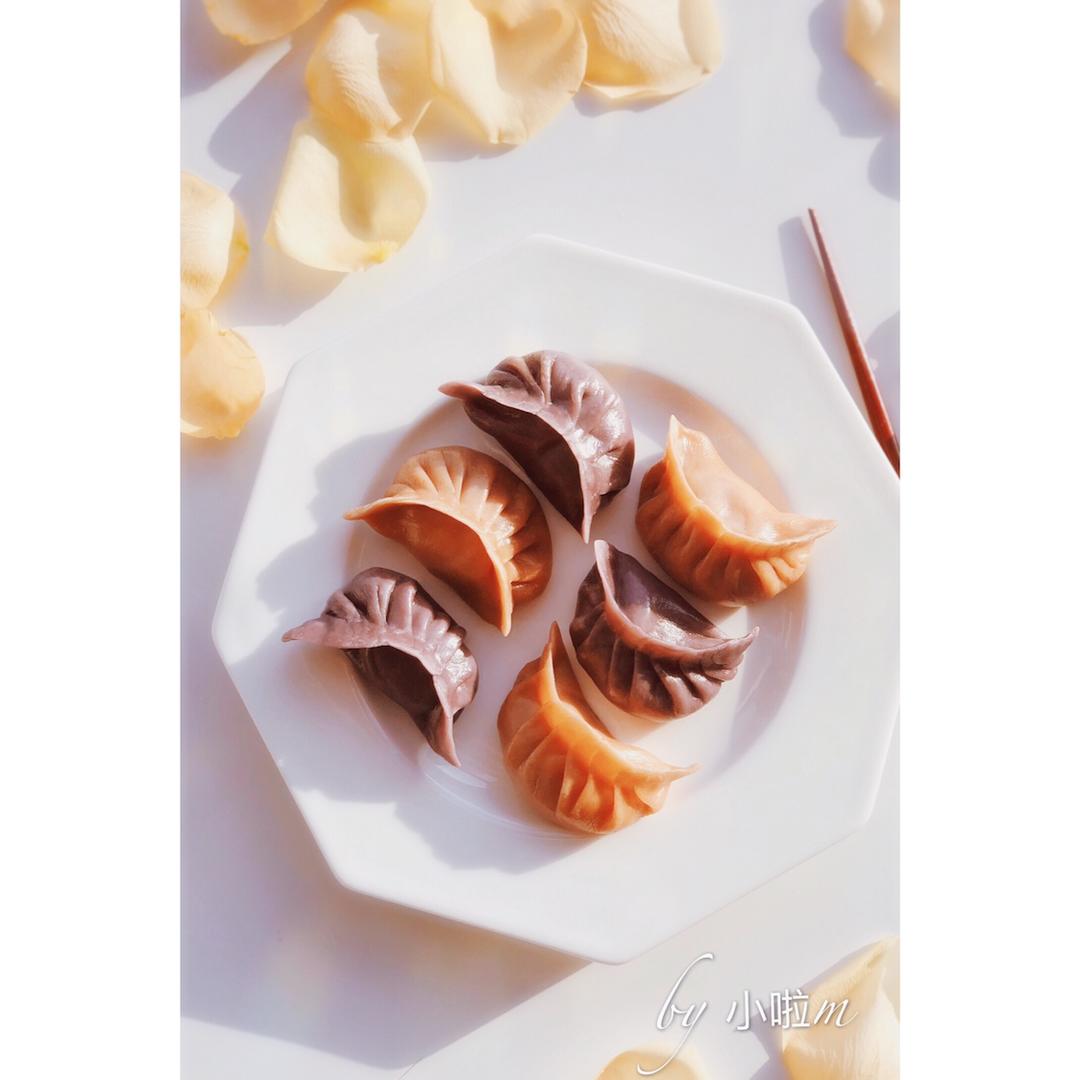 彩色饺子