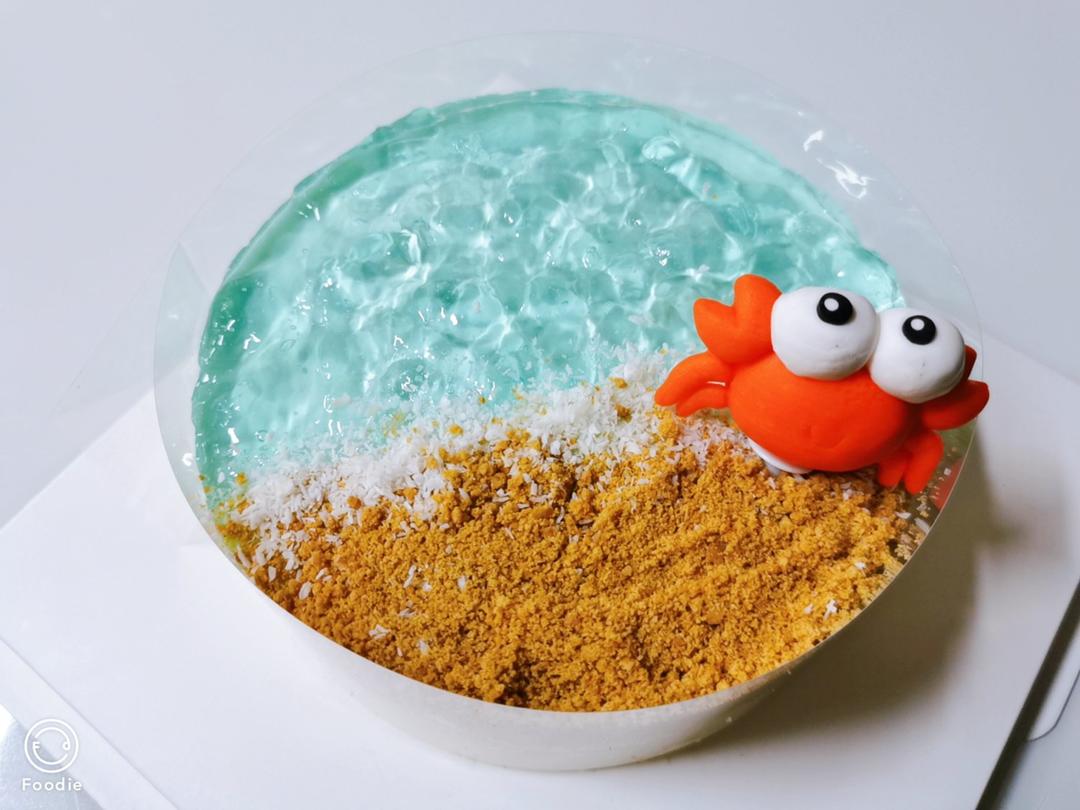 海洋酸奶慕斯蛋糕