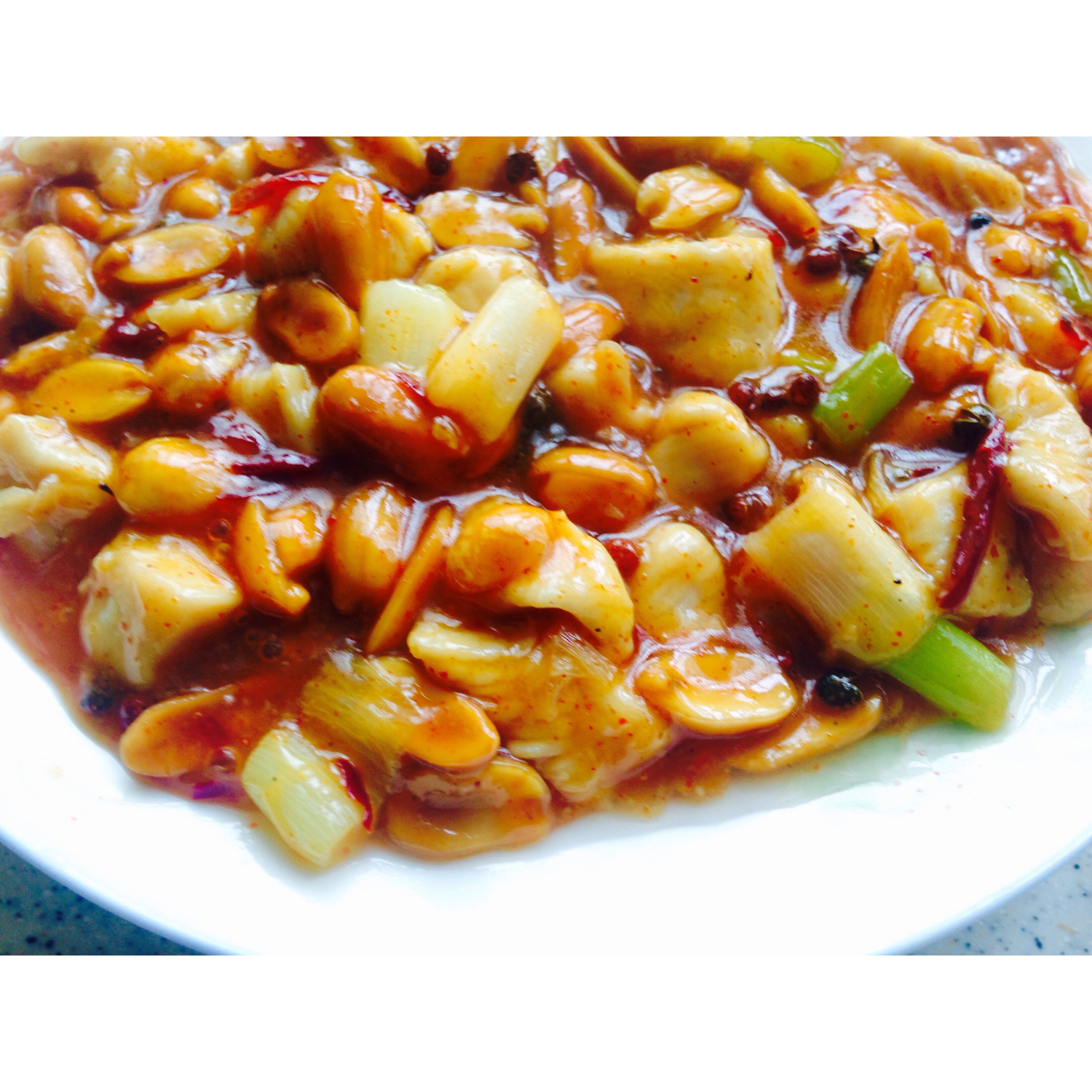 秘诀是雪碧的宫保鸡丁