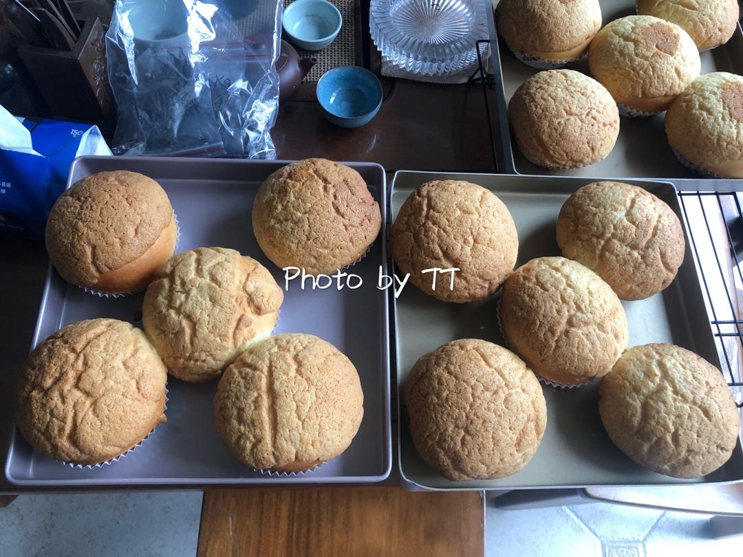 港式菠萝包de酥皮