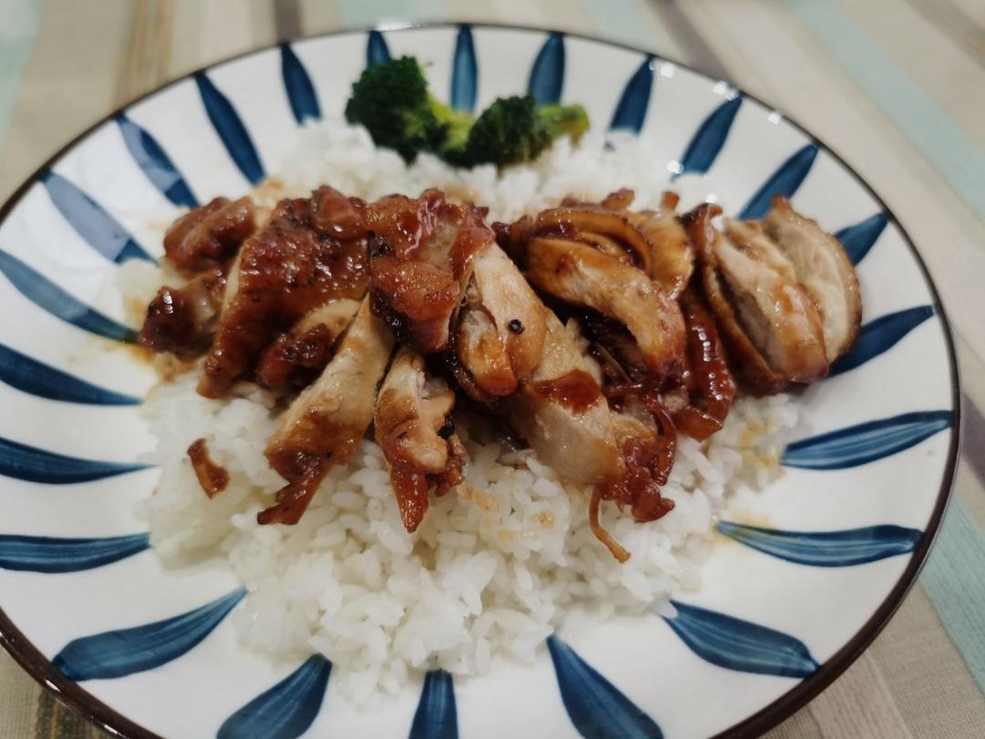 照烧鸡腿饭