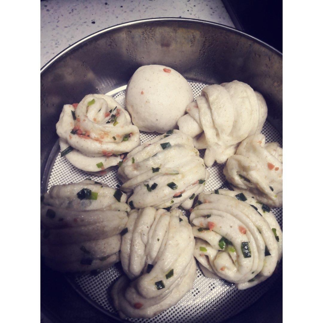 葱油花卷 Steamed Roll